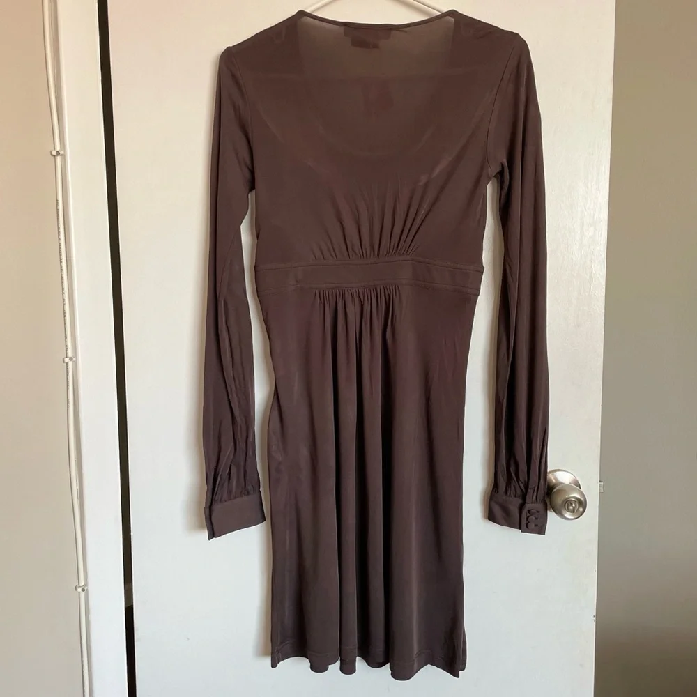 Michael Kors A-Line Scoop Neck Dress - Size 4 - Picture 8 of 16